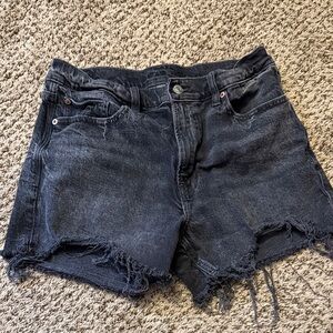 American Eagle stretch distressed shorts